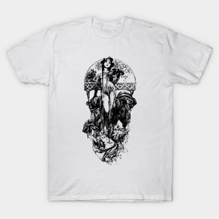 Art Deco Woman T-Shirt